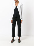 wide collar cardigan