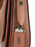 stitching detail saddle bag