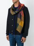checked scarf