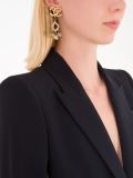CC drop clip-on earrings