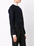 dislocated fastening fitted jacket