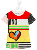 colour block T-shirt