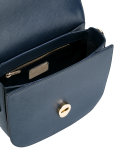 Gancio flap shoulder bag