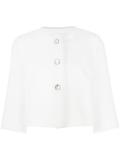 three-quarters sleeve boxy jacket