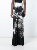 floral print maxi skirt
