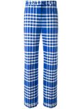 'Torchon' straight trousers