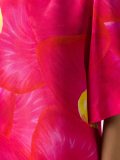 silk floral print blouse