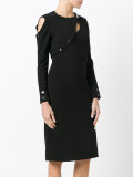 cut-out midi dress