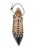 'Rockstud'平底鞋