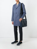 button up raincoat 