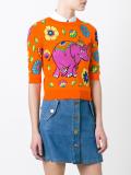 elephant intarsia top