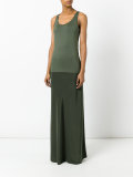 floor-length skirt