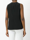 woven effect tank top