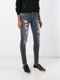 distressed skinny jeans