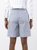 pinstripe wide shorts