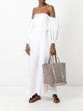 sequin embellished shopper tote