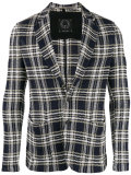 checked blazer 