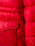 hooded padded coat