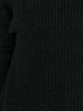 open knit longsleeved blouse