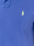 logo embroidered polo shirt