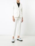 straight cropped trousers