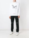 eagle print sweatshirt