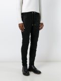ribbed detail track pants