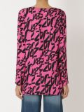 printed longsleeved blouse 