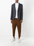 houndstooth pattern blazer