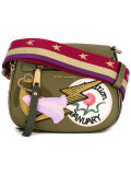 small Nomad patchwork saddle bag