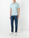 printed collar polo shirt 