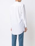 band collar shirt