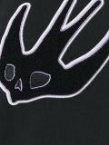 logo appliquè sweatshirt