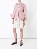 strappy bow detail jacket