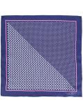 elephant floral pocket square