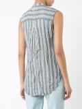 striped sleeveless shirt