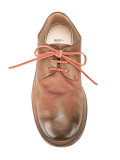 distressed derby shoes 