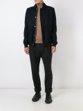 多层领扣夹克
