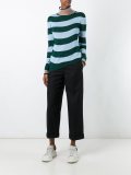 wide leg cropped trousers