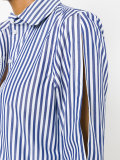 striped poplin shirt