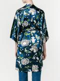 floral silk kimono jacket