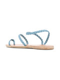 'Eleftheria' denim sandals