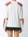 panel sweatshirt