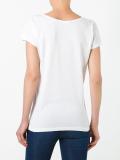 heart print T-shirt