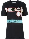 crochet patch T-shirt