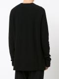 knit long sleeved T-shirt