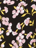 flower print A-line skirt 