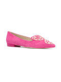 Magenta ballerina shoes 