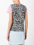 printed patchwork T-shirt