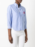 logo patch shirt